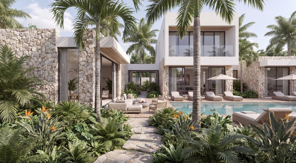 Coastal panorama of Lake View Residence site