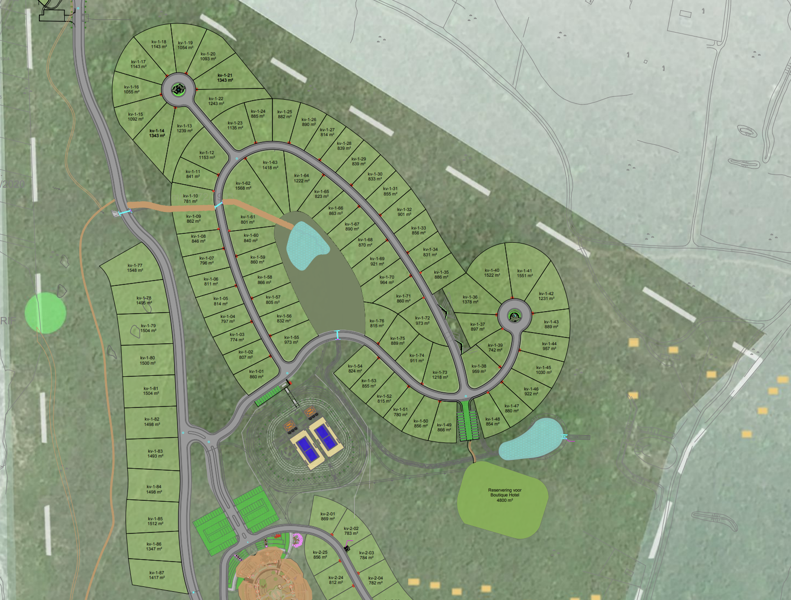 Lake View Residence Phase 01 site plan